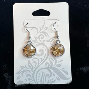 Chic Gold-Tone Dangle Earrings